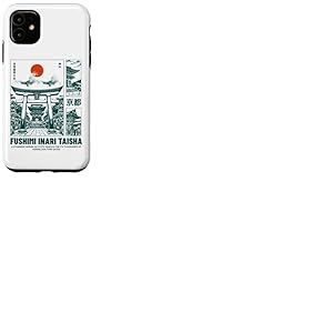 Design Japonais Fushimi inari Taisha Kyoto Japon Torii Gates Coque pour iPhone 11