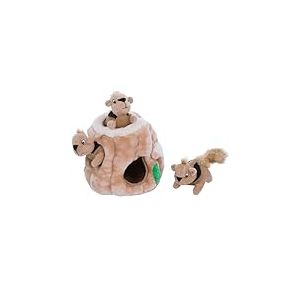 Outward Hound Casse t&ecirc;te pour Chiens - Cache-Cache Ecureuil en Peluches, Petit format