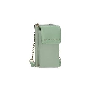 Pepe Jeans Joumma Bags Morgan, Sacs et Accessoires de Voyage, Beige, Noir, Vert, Cuir synth&eacute;tique pour Femme, Vert, Talla &uacute;nica, Portefeuille &agrave; bandouli&egrave;re
