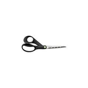 Fiskars ReNew Ciseaux de Jardin, Longueur : 21 cm, Inox recyclé/plastique recyclé, Functional Form, Noir, 1074544