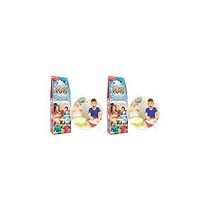 Zimpli Kids Snoball Play 2 Use Pack de, transforme magiquement l'eau en Neige Artificielle, décoration de la Maison ou Jouet d'extérieur et d'intérieur pour Les Enfants (Lot de 2)