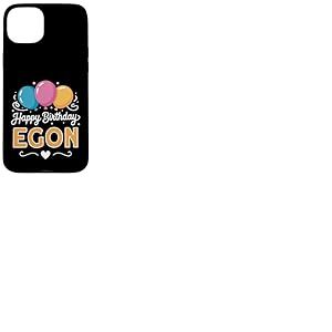 Joyeux Anniversaire en Disant Egon Coque pour iPhone 15 Plus
