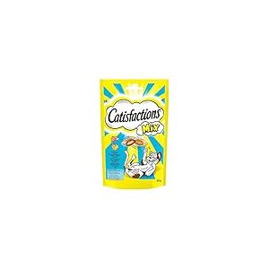 Prix ​​de Chat de faufaction, Fromage Mixte et saveur de Saumon (Pack 6 x 60g)