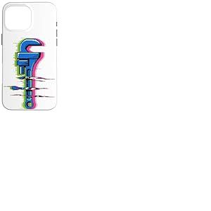 Glitch Art Plombier Clé Tuyauterie Tuyau Drain Coque pour iPhone 16 Pro Max