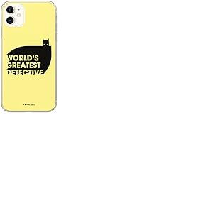 ERT GROUP Coque de téléphone Portable pour Iphone 11 Original et sous Licence Officielle DC Motif Batman 051 Parfaitement adapté à la Forme du téléphone Portable, Coque en TPU