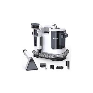 Lubluelu Shampouineuse Canap&eacute; Injecteur-Extracteur 450 W, 13,5 kPa &ndash; Nettoyeur Tapis et Moquettes Portable avec Fonction Auto-Nettoyante, Long Tuyau pour Canap&eacute;s, Tapis et Int&eacute;rieur de Voiture