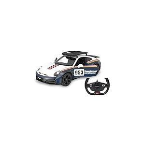 JAMARA Voiture télécommandée Porsche 911 Dakar Performance 402212 - Échelle 1:14-2,4 GHz - avec télécommande - Cadeau pour Enfants - Peinture fidèle à l'original
