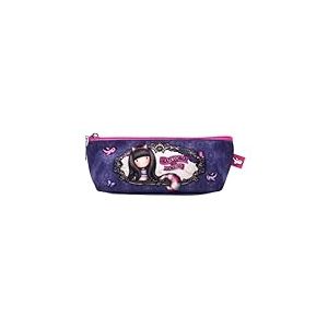 Trousse d'&eacute;colier Gorjuss Cheshire cat Rose Violet (22.3 x 8.8 x 5.7 cm)