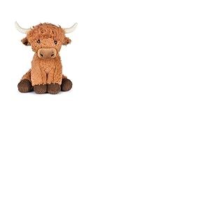 Histoire D&rsquo;Ours - Vache &Eacute;cossaise en Peluche Highland 30 cm - Collection PUY du Fou - Doudou Peluche Enfant B&eacute;b&eacute; - Souvenir Historique Officiel - Cadeau Anniversaire Gar&ccedil;on ou Fille - LI4525