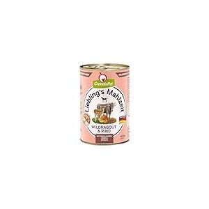 GranataPet Liebling's Repas Wildragout & Boeuf Aliment Humide pour Chien sans céréales et sans Sucre, 6 x 400 g