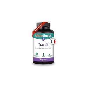 Ultradigest Transit - Complément alimentaire transit intestinal naturel - à base de Tamarin Guimauve Pruneau - Facilite la digestion - 30 gélules végétales - 1 mois - Fabriqué en France - Vitavea
