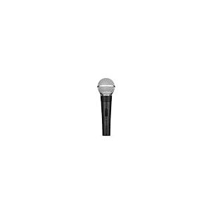 Shure SM58SE Microphone Vocal Dynamique cardioïde avec Interrupteur on/Off, Filtre Pop intégré, Clip Micro A25D, Sac de Rangement, connecteur XLR à 3 Broches (SM58S)