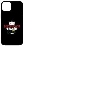 Dominos Lover Jeu de domino amusant Train mexicain Reine Coque pour iPhone 14 Plus