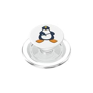 Manchot Policier Matraque Police PopSockets PopGrip pour MagSafe