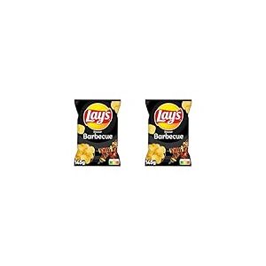 Lay's Saveur Barbecue 145 g (Lot de 2)