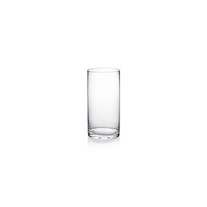 WGV Vase cylindrique, 10,2 x 20,3 cm (l x H), r&eacute;cipient Floral, Centre de Table en Verre pour f&ecirc;te de Mariage, d&eacute;coration de Bureau &agrave; Domicile, Transparent, 1 pi&egrave;ce