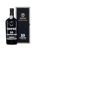 KOPKE - 10 ans Tawny - Porto - 20% Alcool - Origine : Portugal - Notes de Fruits secs - Rond et moelleux en bouche - A servir au dessert ou en ap&eacute;ritif - 75 cl (Lot de 6)