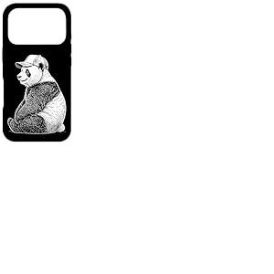 Panda g&eacute;ant Assis Portant Une Casquette de Baseball Coque pour iPhone 17 Pro