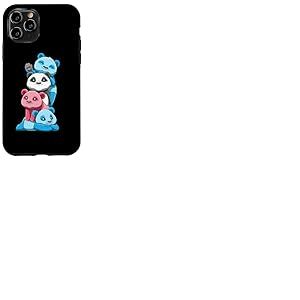 Panda LGBTQ Mignon Panda Arc-en-Ciel Coque pour iPhone 11 Pro