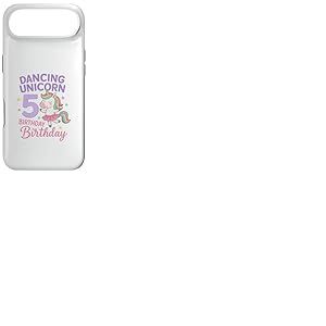 Licorne dansante Magique 5&egrave;me Anniversaire Coque pour iPhone Air