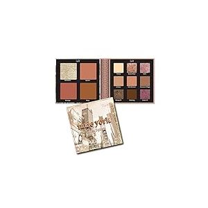 RUDE - Palette Face & Eye Nude York | Teintes Neutres pour Visage et Yeux | Inspirée par New York | Pigmentation Intense et Texture Douce | Polyvalente pour le Jour et la Nuit, Multicolore, 13 g