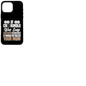 Amateur de crokinole, joueuse passionnée, Maman, crokinole Coque pour iPhone 16 Pro Max