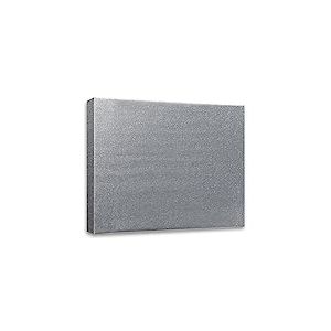Art & Art 7834.0 châssis avec Toile pour Peintres, Bois de Sapin, Argent, 70 x 50 x 3,5 cm