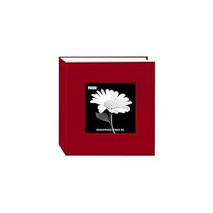 Pioneer Album Photo 100 Pochettes en Tissu Rouge Pomme