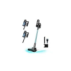 Cecotec Aspirateur Balai sans Fil Conga Rockstar 1500 Ray Jalisco. 215 W, 12 kPa, Autonomie 45 Min, 3 en 1, Brosse Jalisco, Accessoires, 2 Programmes, Cyclone Parallèle, Réservoir 500 ML