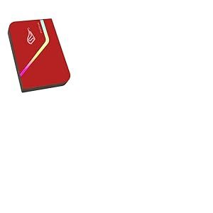 SureFire Gaming SSD 1 to Disque Dur Externe SSD USB 3.2 Gen 1 Extension de Stockage Portable Compatible avec Mac, Windows, PS5 et Xbox, Rouge