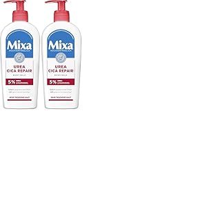 Mixa Urea Cica Repair Lait corporel apaisant et protecteur à l'urée et au panthénol pour peaux très sèches Haute tolérance 250 ml (Lot de 2)