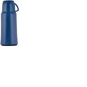 Helios Elegance Bouteille isotherme Bleu pigeon 1,0 l – 6 h au chaud – Garde les boissons chaudes et froides – Design robuste – Idéal pour les déplacements