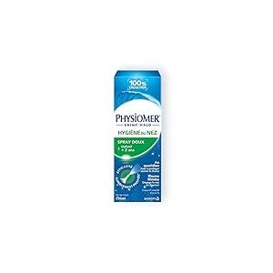 Physiomer Spray Doux-Hygiène du nez-Dispositif médical-Spray nasal-100% eau de mer à partir de 2 ans-135 ml