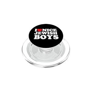 I Love Nice Jewish Boys PopSockets PopGrip pour MagSafe