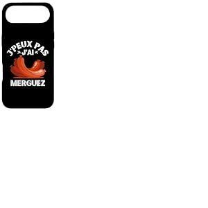 J'Peux Pas J'Ai Merguez Dr&ocirc;le Barbecue Nourriture Merguez Coque pour iPhone Air