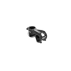 Potence Funn Stryge avec inclinaison de -5 degrés - Longueur de potence de 55 mm avec collier de guidon de 31,8 mm, potence de vélo pour VTT, vélo BMX, vélo de route et vélo gravel (Noir)