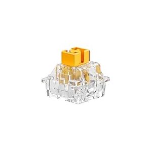 Glorious Gaming - 36x Switches Panda Tactiles Lubrifiés - Switches Magnétiques pour Claviers Mécaniques Hot-Swap HE, pour Le Gaming PC