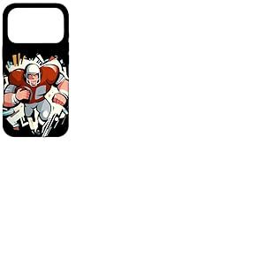 Costume de Joueur de Football am&eacute;ricain de Dessin anim&eacute; Coque pour iPhone 17 Pro