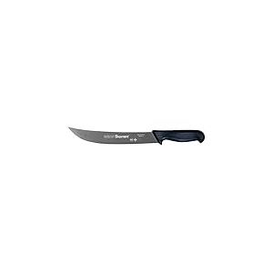 Starrett Couteau à steak incurvé large 250 mm avec manche noir – BKB205-10