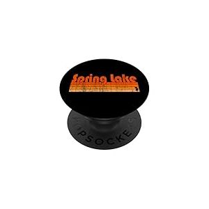 Spring Lake, New Jersey style rétro années 80 PopSockets PopGrip Adhésif