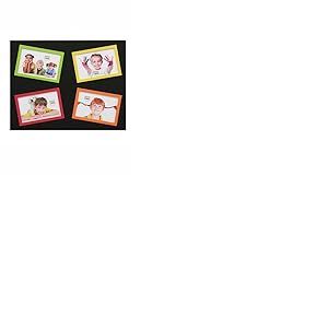 Deknudt Frames S67JK2-P4 Cadre Multi-Photo pour 4 Photos Noir 10 x 15 cm