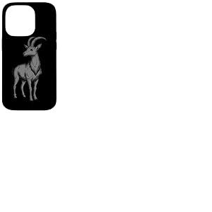 Gazelle Grise Coque pour iPhone 14 Pro