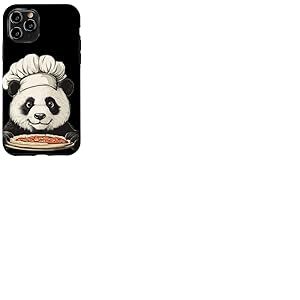 Joli panda avec une délicieuse tenue de pizza Coque pour iPhone 11 Pro