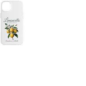 Limoncello Liqueur de citron Sunshine dans une bouteille Fun Fruit Moms Coque pour iPhone 14 Plus