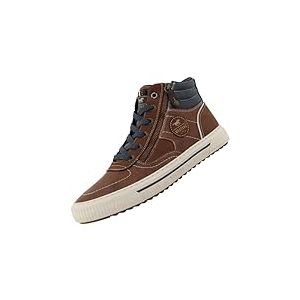 Mustang Homme 15m0041004 Basket, Marron Rouille, 45 EU