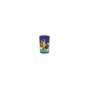 P:os 29964 Gobelet en plastique, motif de Pat' Patrouille, verre au design tendance, pour garçons et filles, capacité : environ 250 ml.