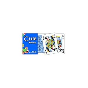 Modiano Poker Club Cartes de Poker Bleu