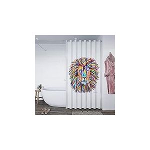 Croydex Steven Brown Lewis McZoo Rideau de Douche Multicolore 1800 x 1800 cm
