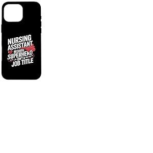 Hôpital médical d'assistante infirmière certifiée par l'AIIC Coque pour iPhone 16 Pro Max