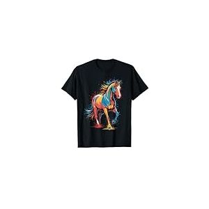 Cheval Equitation Cavaliere Cadeau Homme Femme Enfant Noel T-Shirt